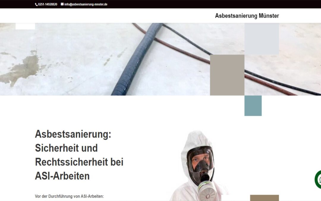 Asbestsanierung in Münster vom Fachmann