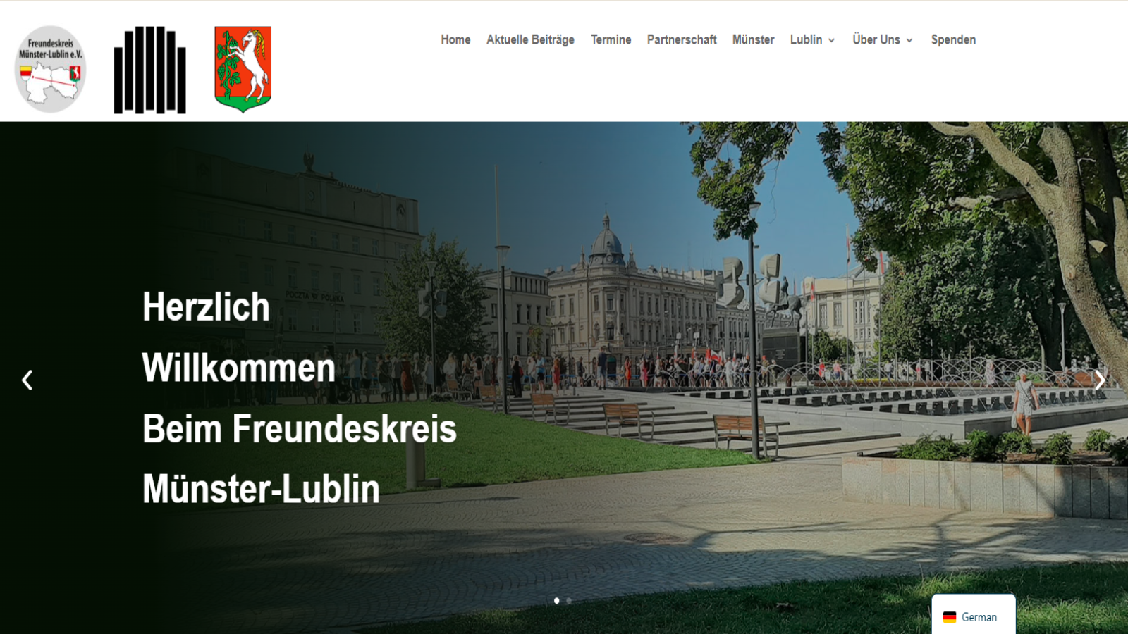 muenster-lublin-freundeskreis A. Frenke Gartengestaltung Ahlen
